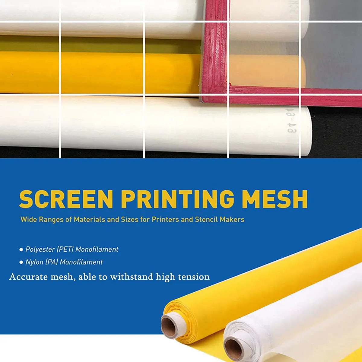 3 Meter 1,65 Meter Gelbes Sieb – Commercial Printing Supplies Usa Bewertung und Preis