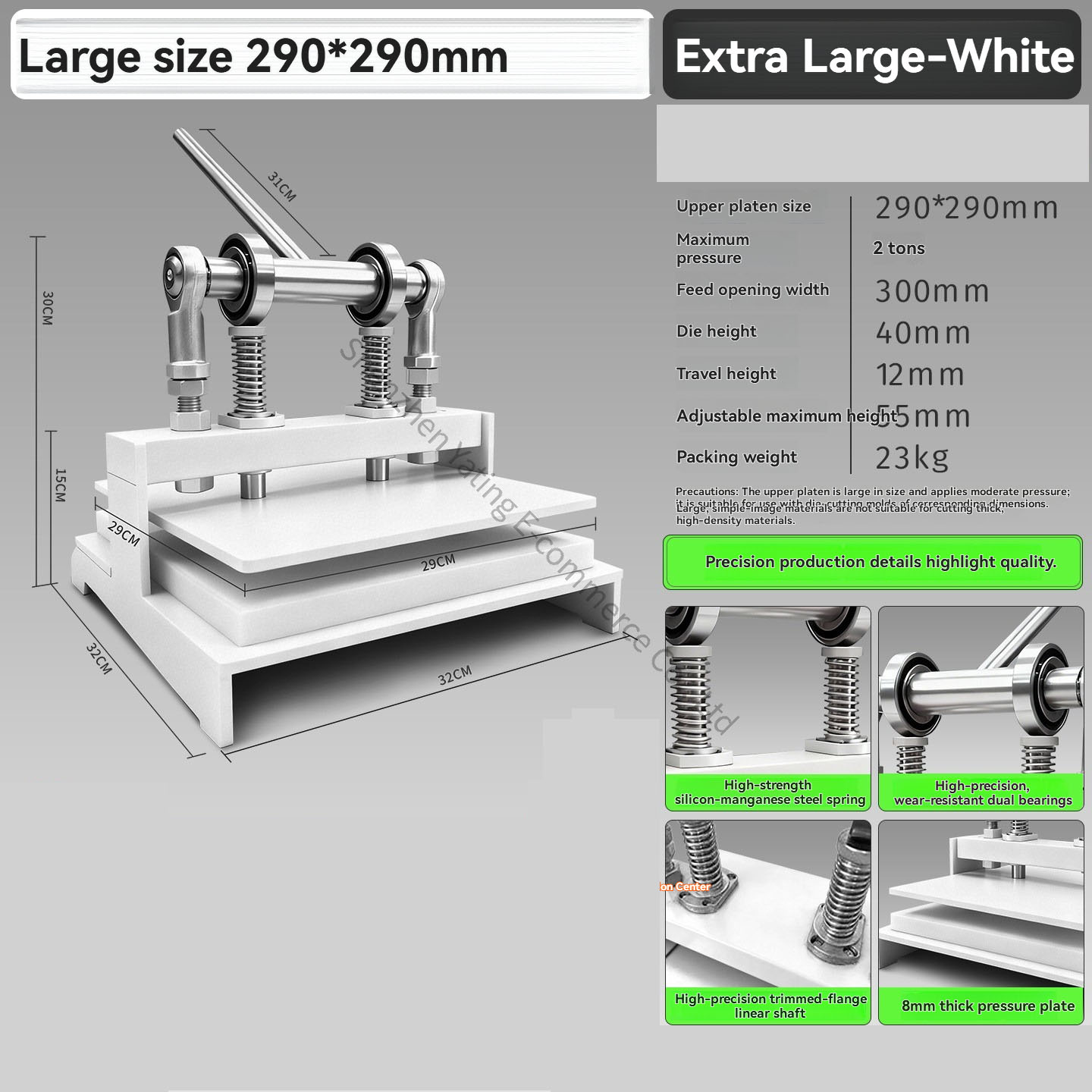 290x290 Schneidemaschine, hand – Die Cutting Machine Bewertung und Preis