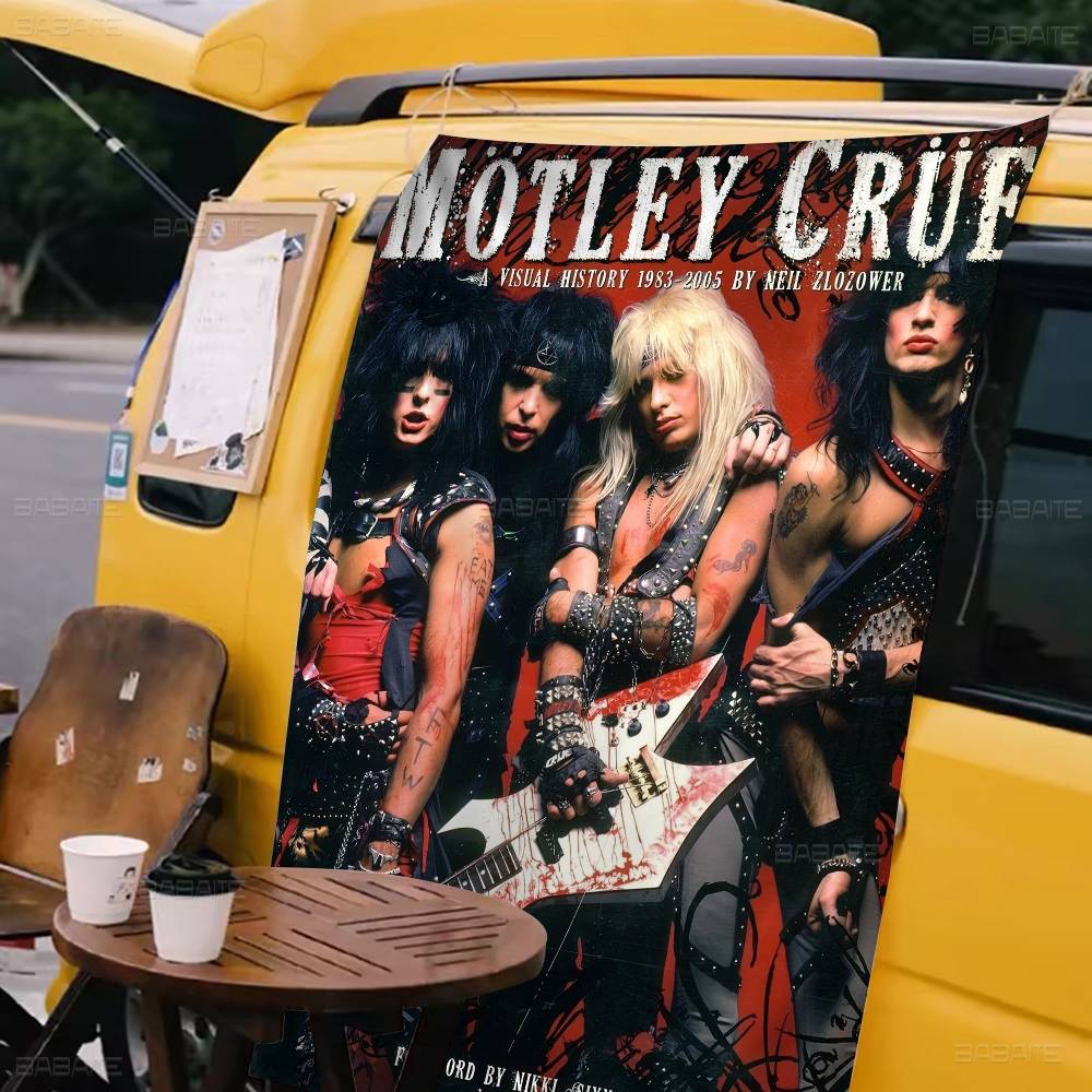 Wunderschönes Rock-Band-Flagge – Commercial Printing Inc Bewertung und Preis