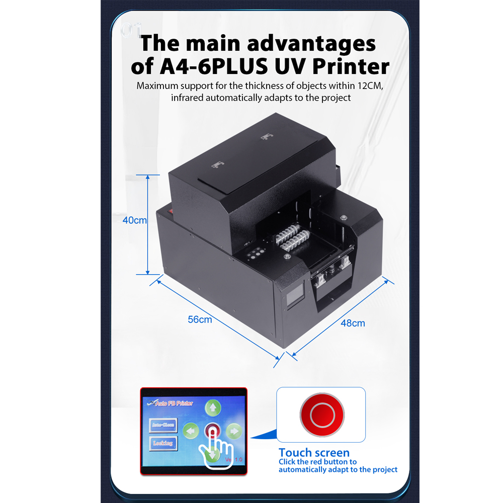 Der automatische A4-UV-Drucker – Commercial Uv Printing Bewertung und Preis